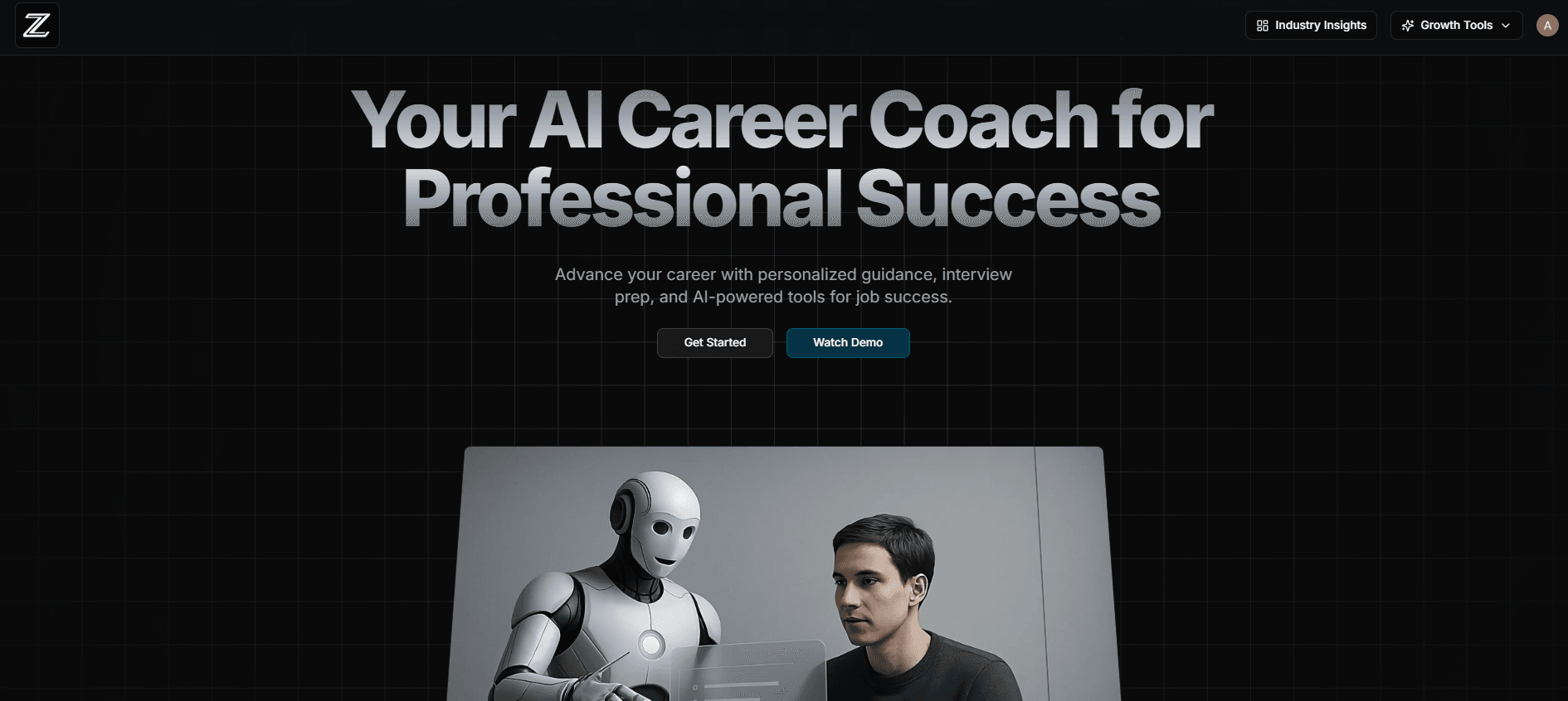 Zenith — AI Career Coach product preview